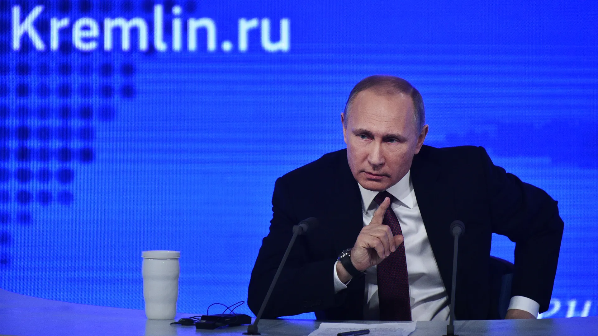 Пресс-конференция Владимира Путина