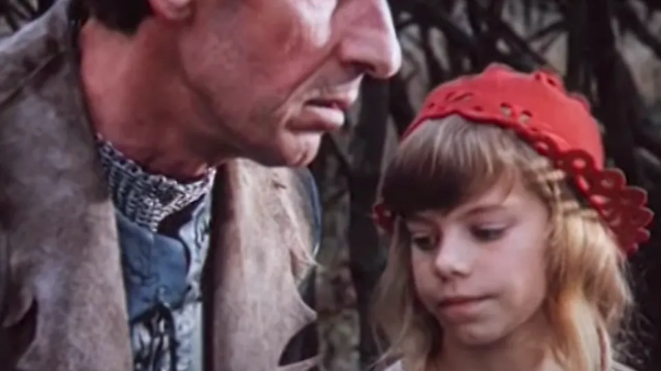 Кадр из фильма «Про Красную Шапочку». Режиссер Л. Нечаев. 1977 год