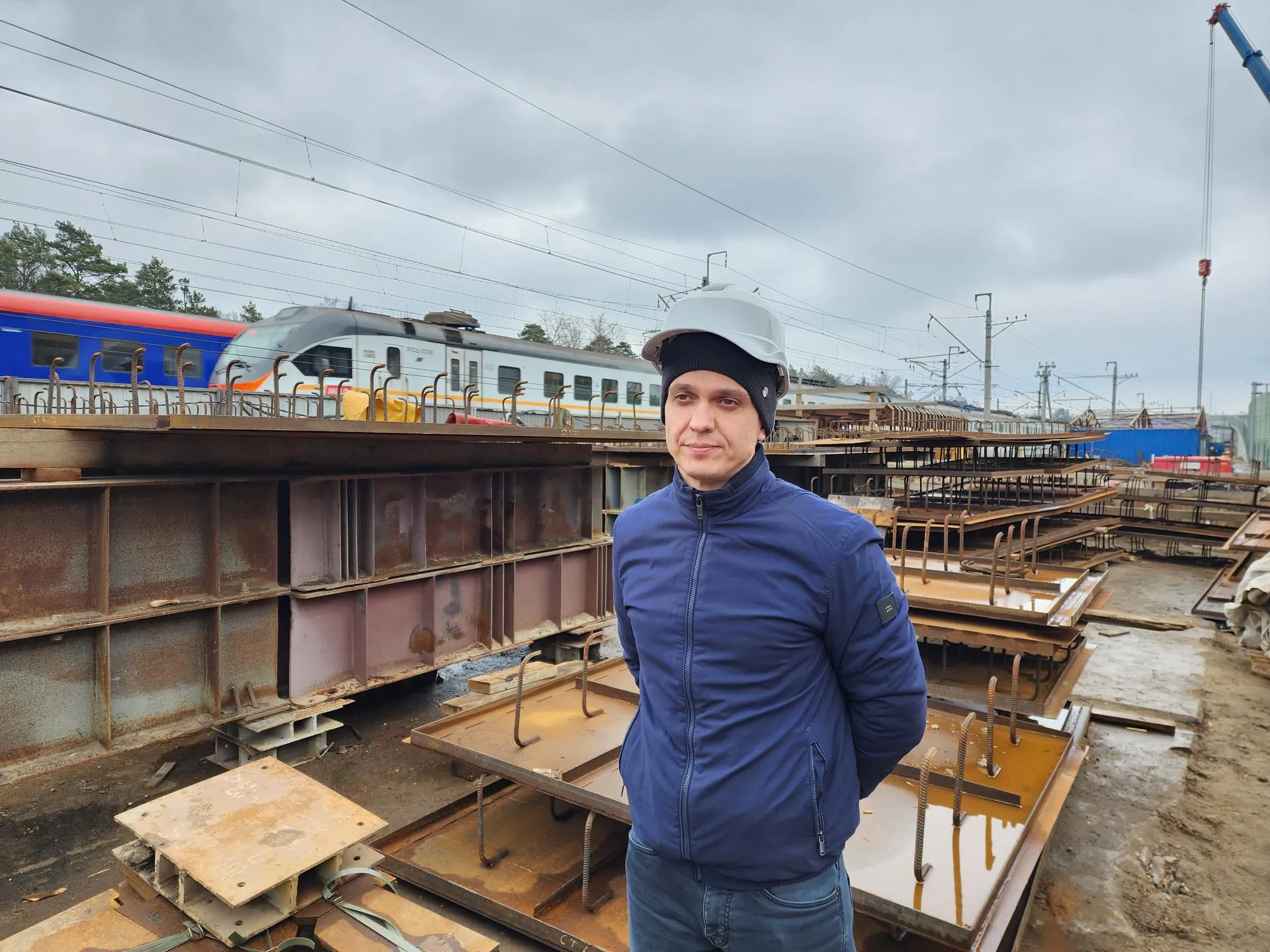 Фото: Ирина Моисеева/руководитель проекта филиала АО «Дороги и мосты» — Мостоотряд-114 Виктор Горбенко