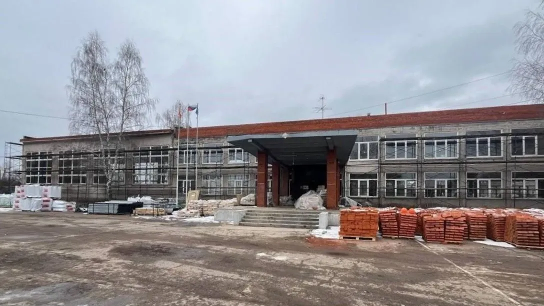 В Одинцово на треть завершили капремонт Голицынской школы и детского сада