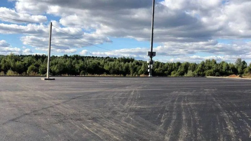 Возле деревни Сабурово Красногорска обустроили новую отстойно-разворотную площадку