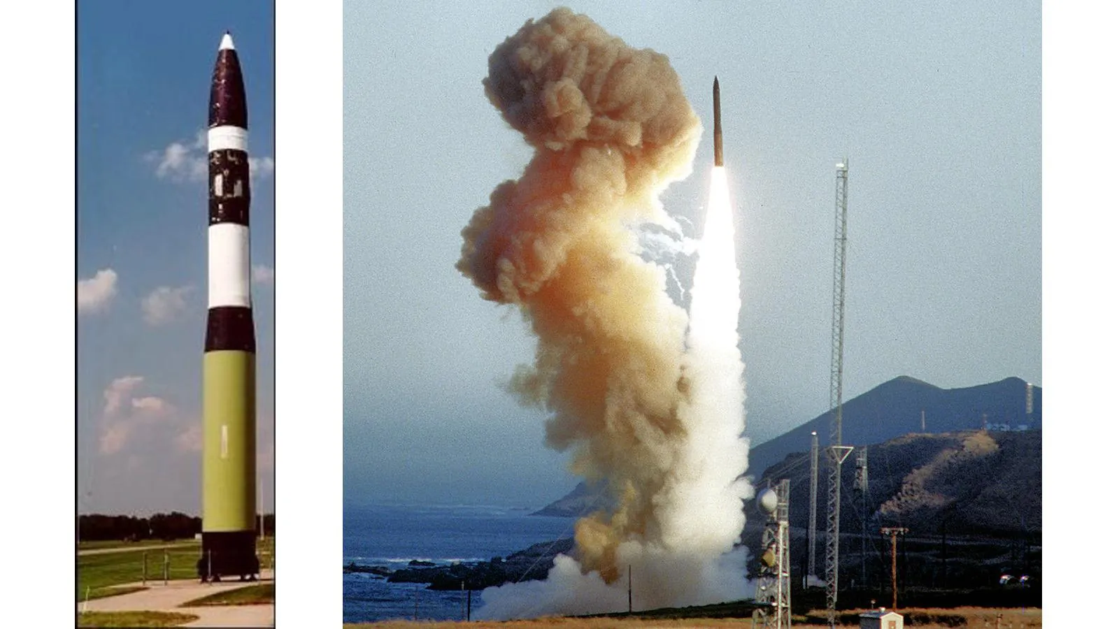 Ракета LGM-30G Minuteman III и ее запуск 8 июня 1994 года