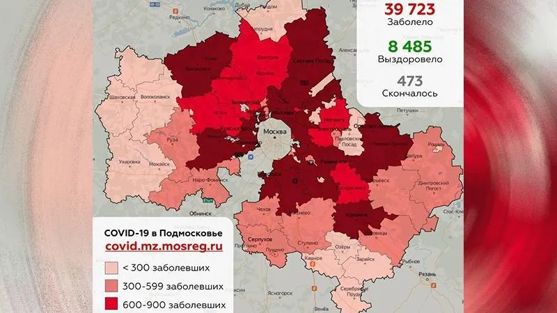 Коронавирус.Мособлштаб