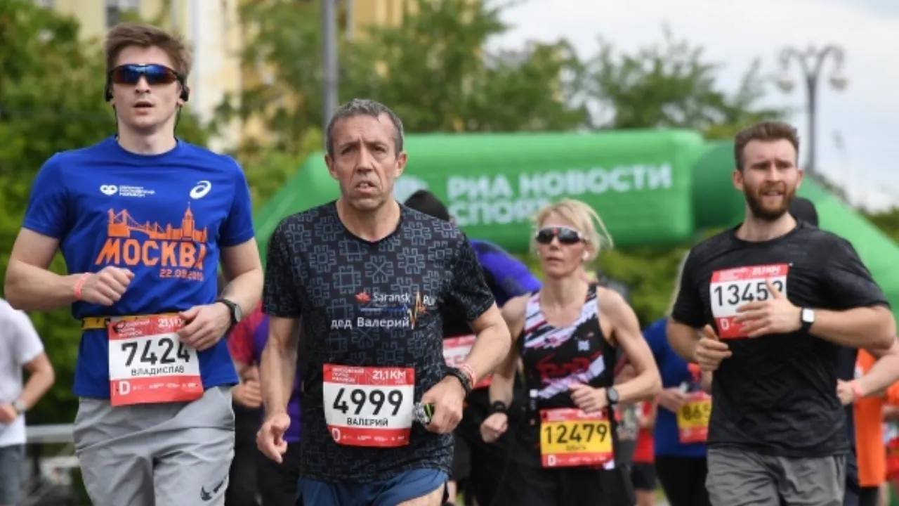 Московский полумарафон собрал рекордное число участников