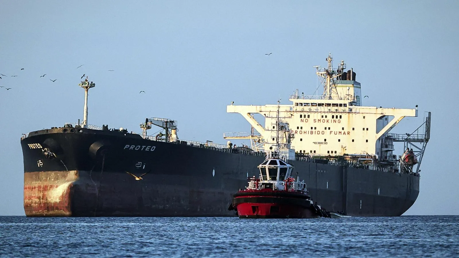 Нефтяной танкер из Амуая, Венесуэла, 23 января 2026 года. Jesus Vargas