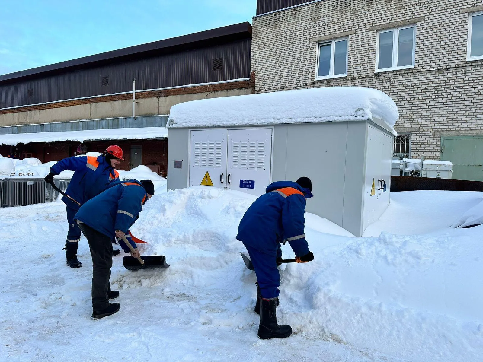 Очистка улиц. Фото: «Мособлэнерго»&nbsp;
