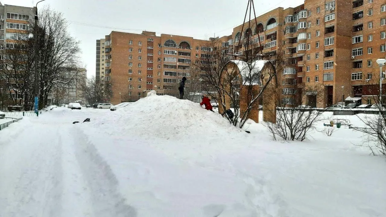 Подмосковные спасатели рекомендовали жителям использовать средства защиты при катании с горок