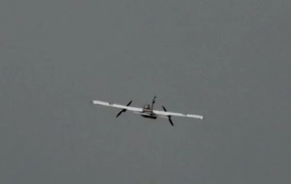 БПЛА «Молния» в воздухе