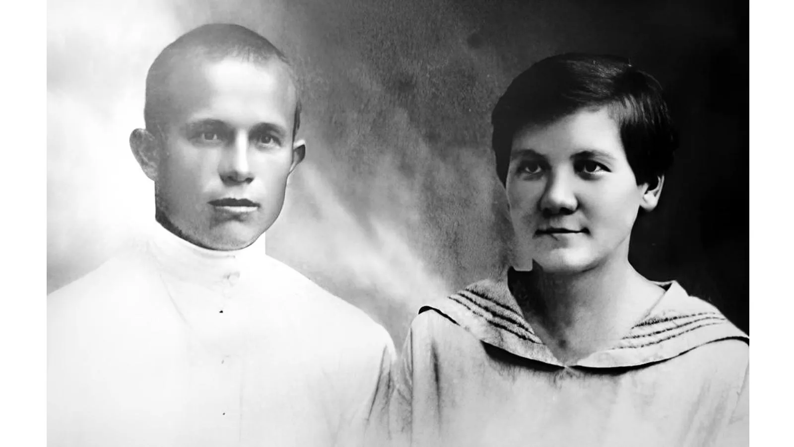Никита Хрущев и Нина Кухарчук, 1924 год