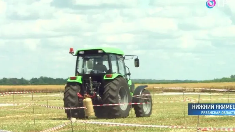 На агровыставке под Рязанью прошло «Трактор-шоу»