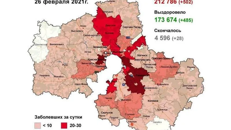 Коронавирус.Мособлштаб