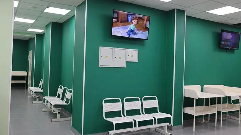 Капремонт выполнили в детском отделении поликлиники №2 в Реутове