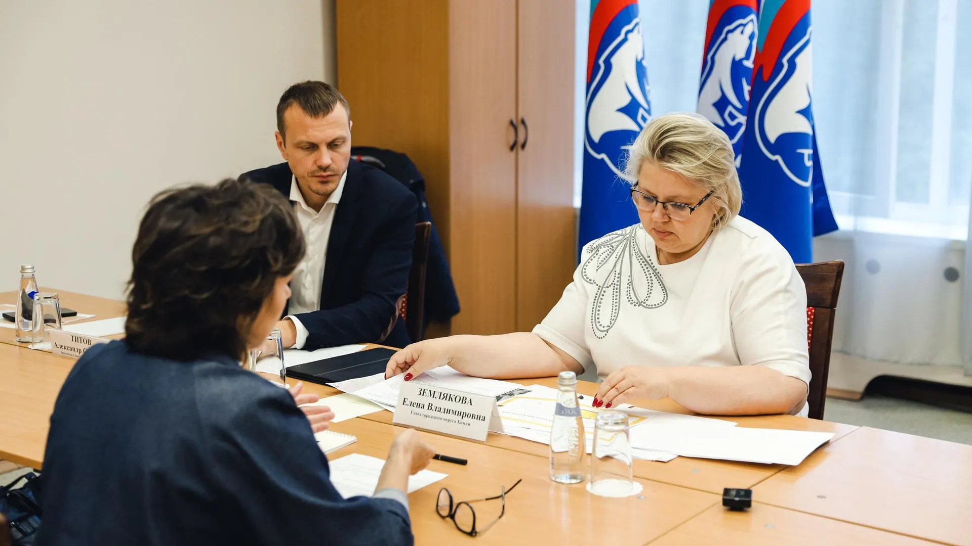 Елена Землякова приняла участие в выездном совещании администрации в Новых Химках