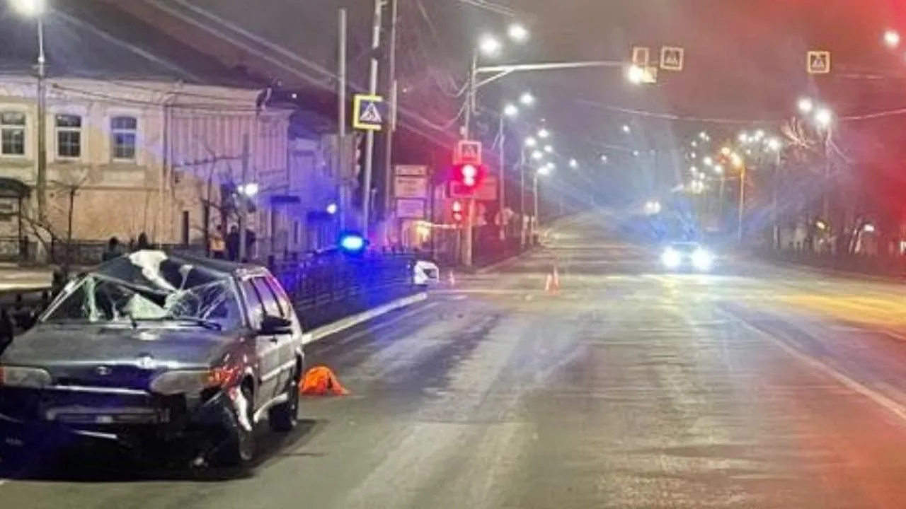 В Подольске мужчина на автомобиле «ВАЗ» сбил пешехода