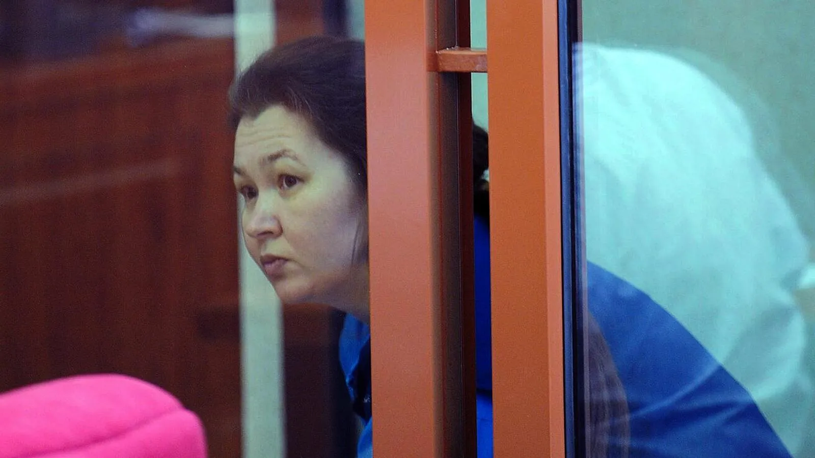 Ирина Гайдамачук на скамье подсудимых в Свердловском областном суде. Павел Лисицын