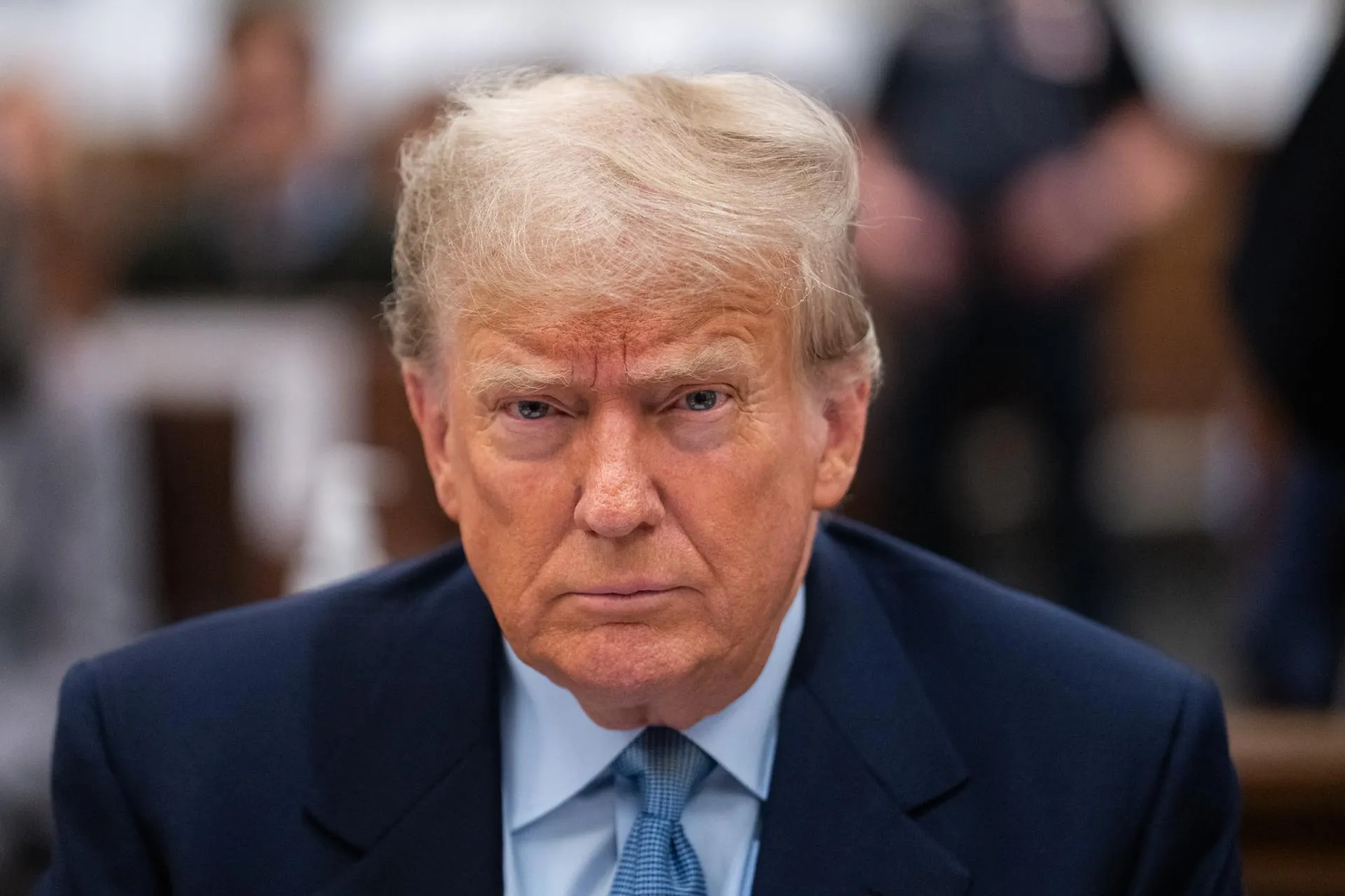 Трамп во время судебного заседания по делу о мошенничестве / Keystone Press Agency