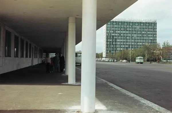На Ленинградском проспекте в Москве, 1960-е