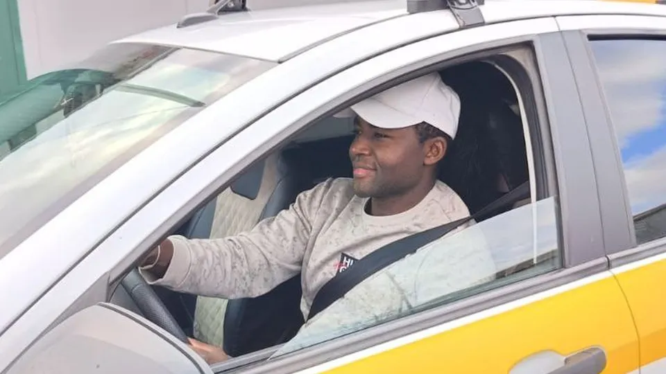 Коломенский камерунец-таксист. Фото: личный архив Арманда Нгкагсо