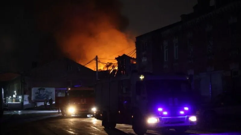 В Днепропетровске прогремел ряд взрывов
