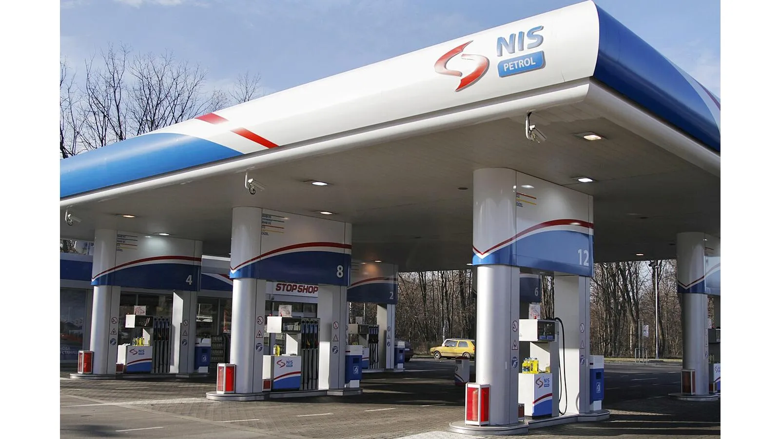 Автозаправочная станция NIS Petrol в Белграде