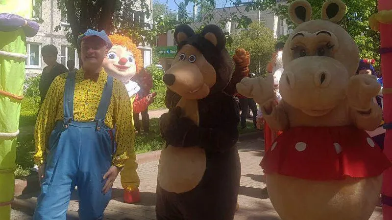 В Пушкино прошел Парад мультгероев