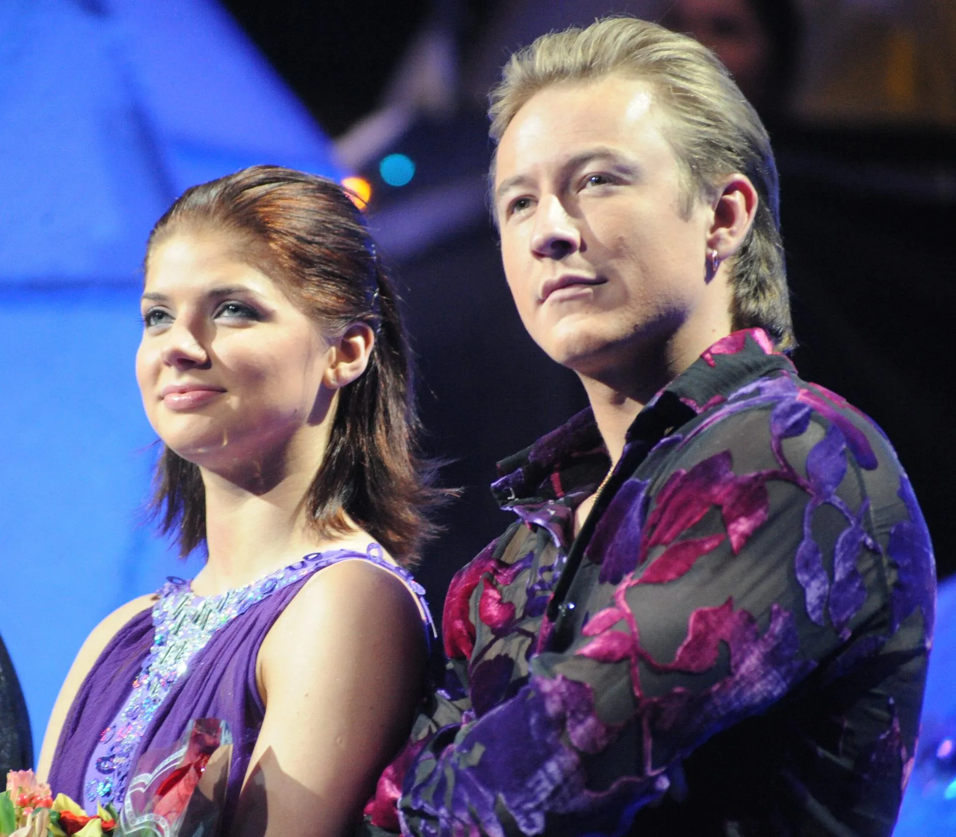 Gennadii Usoev/Russian Look/ Задорожная с фигуристом Сергеем Славновым