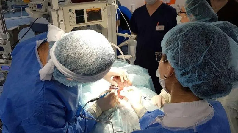 Врачи в Щелково спасли новорожденного ребенка с огромной опухолью