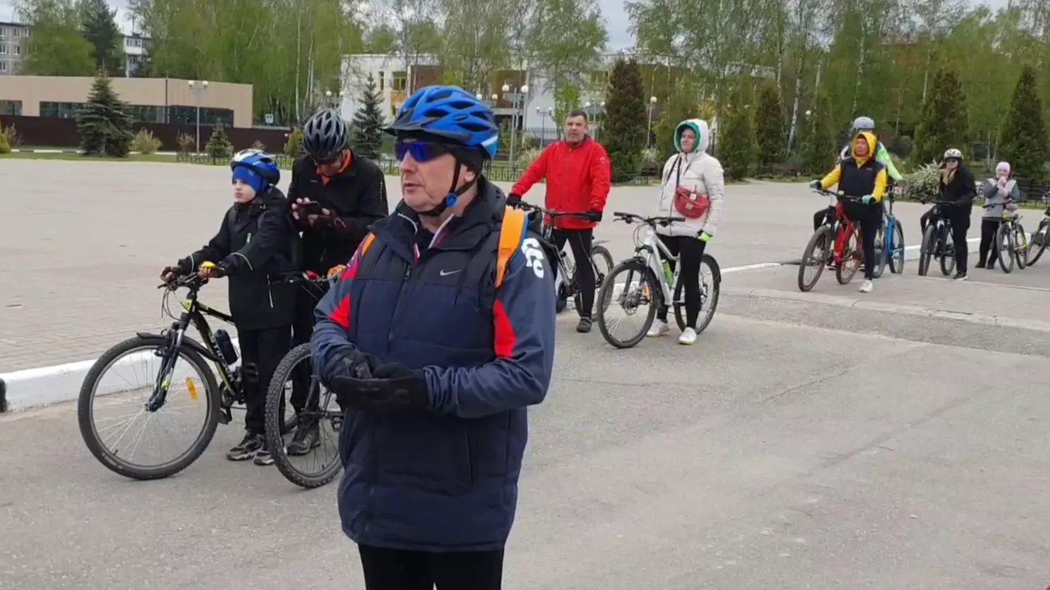 В Павлово-Посадском городском округе состоялся велопробег, приуроченный к 80-летию Победы