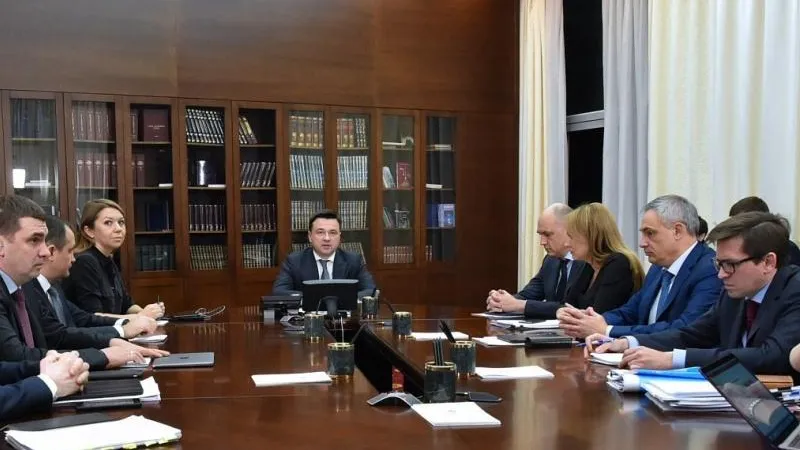 Воробьев провел совещание с руководящим составом правительства Подмосковья