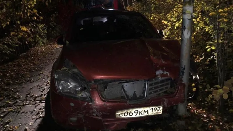 Сотрудник МВД въехал в машину ДПС в Воскресенске