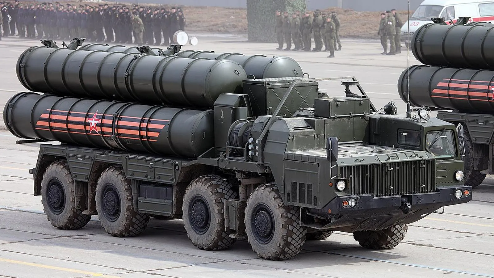 Пусковая установка 5П85СМ2-01 ЗРС С-400