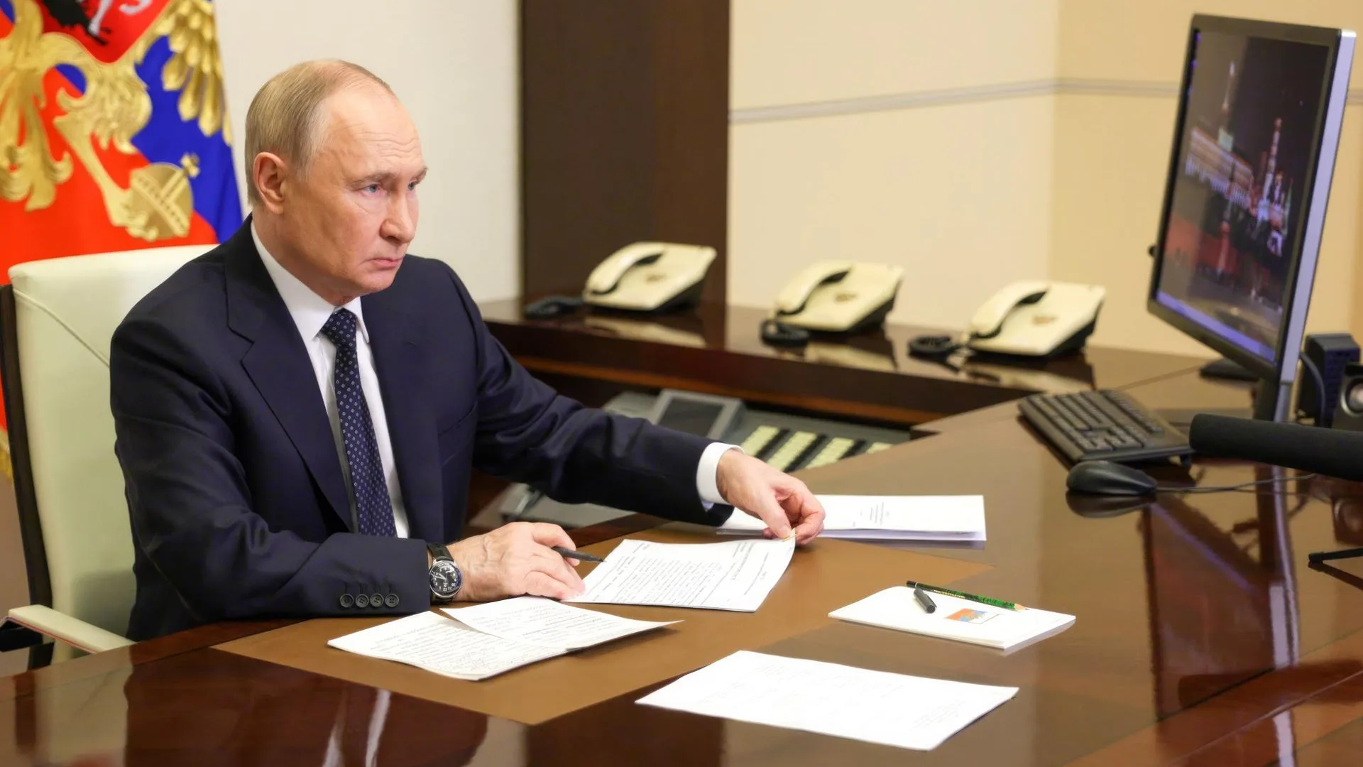 Gavriil Grigorov/Kremlin Pool/Keystone Press Agency