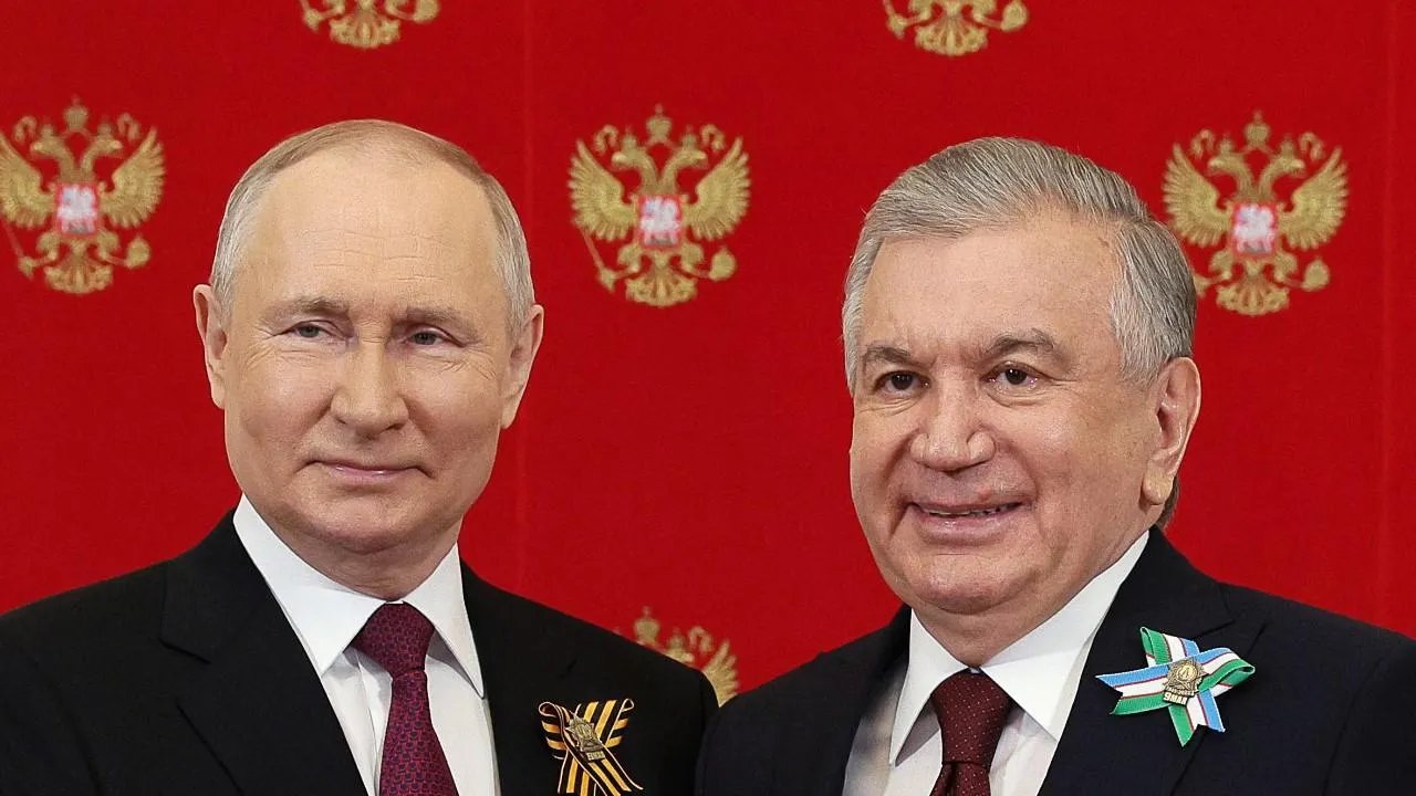 Путин поздравил Мирзиеева с днем рождения