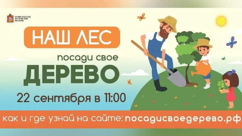 Шесть тысяч работников сферы культуры МО примут участие в акции «Наш лес»