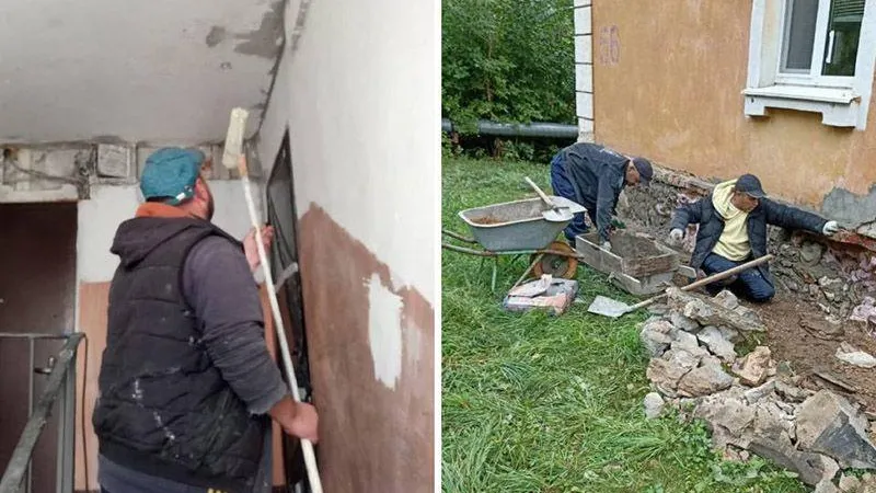 В Истре за неделю провели ремонтные работы более чем в десяти домах