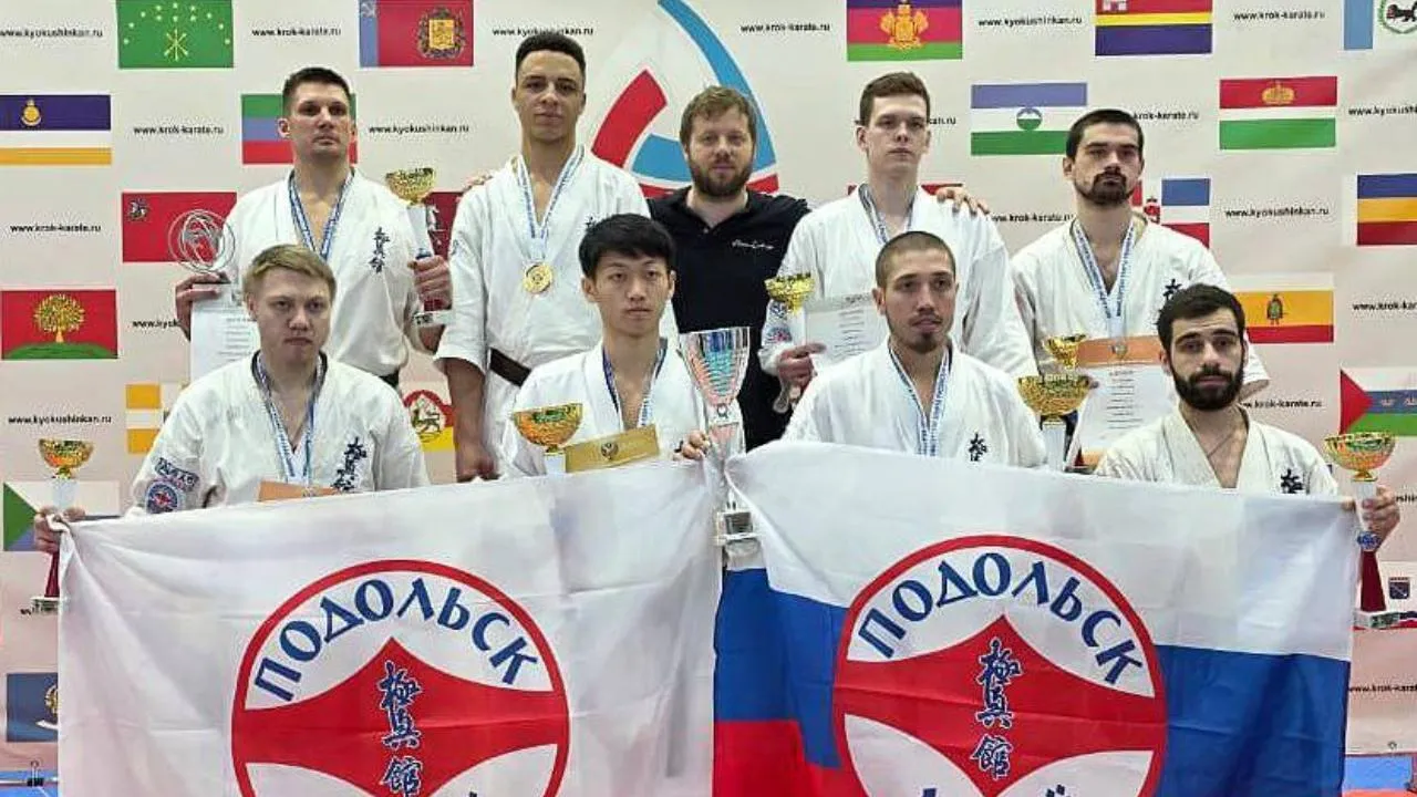 Каратисты из Подольска получили восемь медалей на Кубке России по киокусинкай