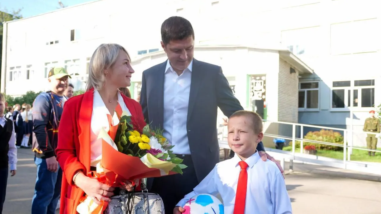Глава Люберец поблагодарил юного жителя города за спасение утопающей