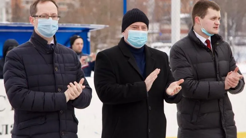 Терюшков открыл Кубок по хоккею в Котельниках