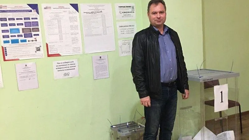 Председатель Общественной палаты Воскресенска проголосовал на выборах