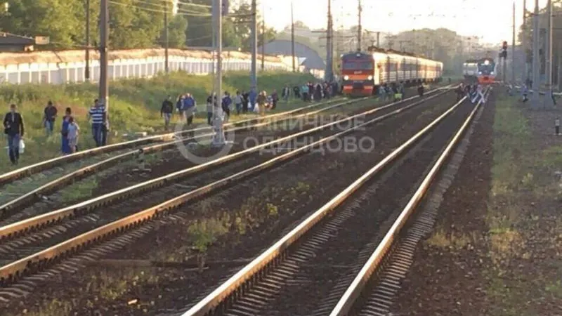 Еще одна электричка озадачила пассажиров из Одинцово
