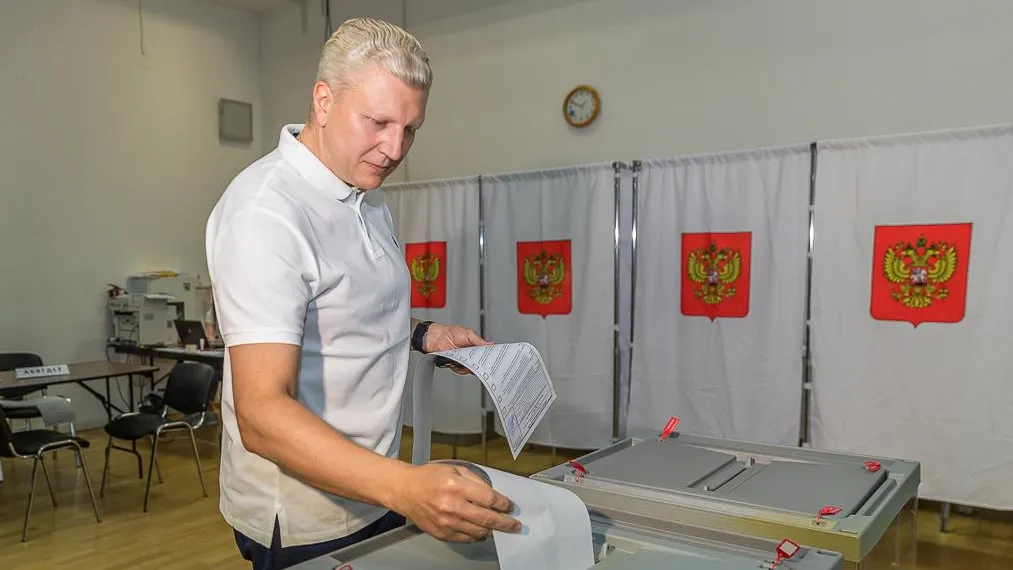 Глава Одинцовского округа Иванов проголосовал на муниципальных выборах в Совет депутатов