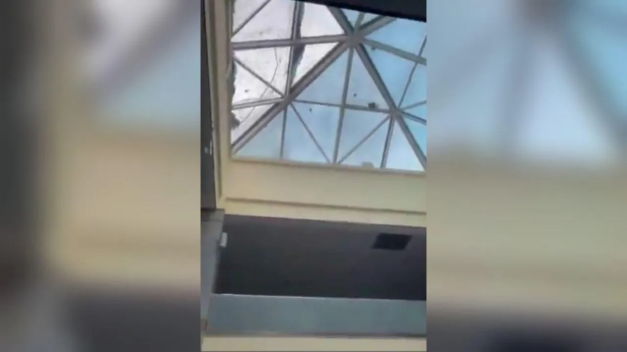 последствия прилета БПЛА в аэропорту Нахичевань