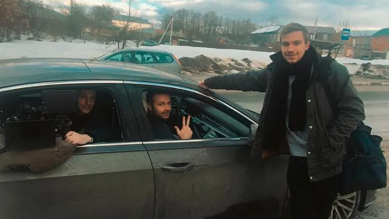 В Дзержинском завершились съемки фильма с участием Александра Петрова 