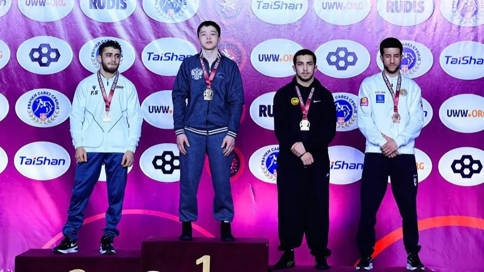 Подмосковные борцы получили пять медалей на первенстве Европы