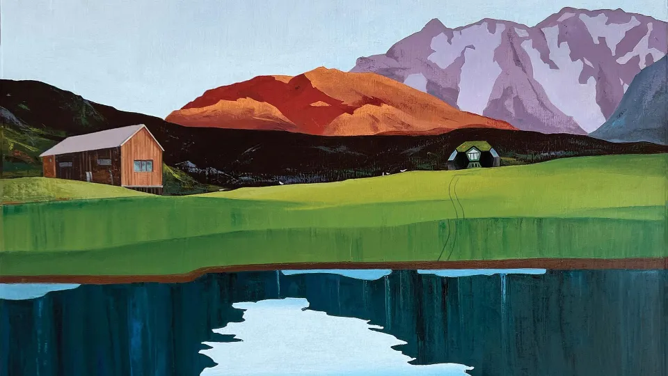 Картина с выставки фестиваля. Фото: пресс-служба фестиваля «Перезагрузка. 2.0»