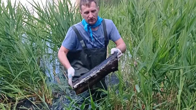 Житель Балашихи самостоятельно чистит и зарыбляет местные водоемы 