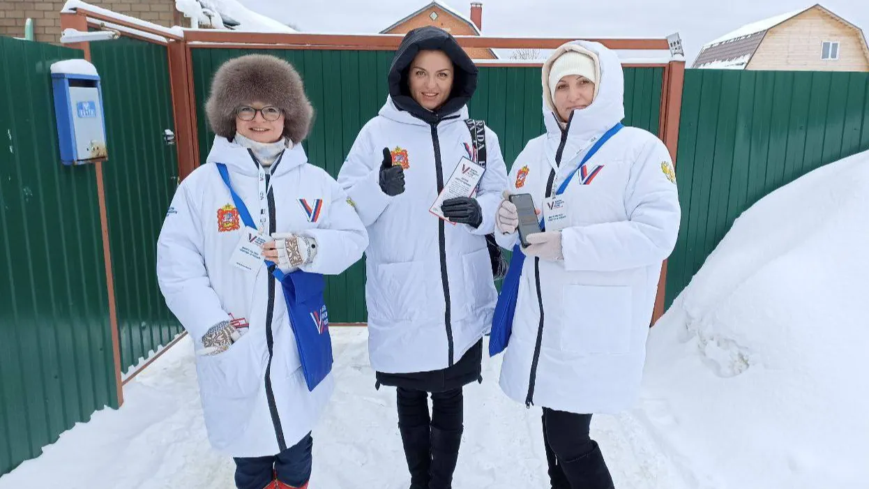 Фото: Мособлизбирком/адресное информирование жителей в Подмосковье