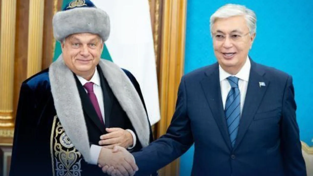 Орбан заявил об исторической близости венгров и казахов