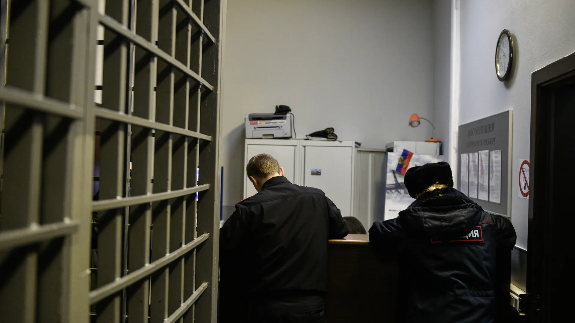 Работа Полции на Казанском вокзале