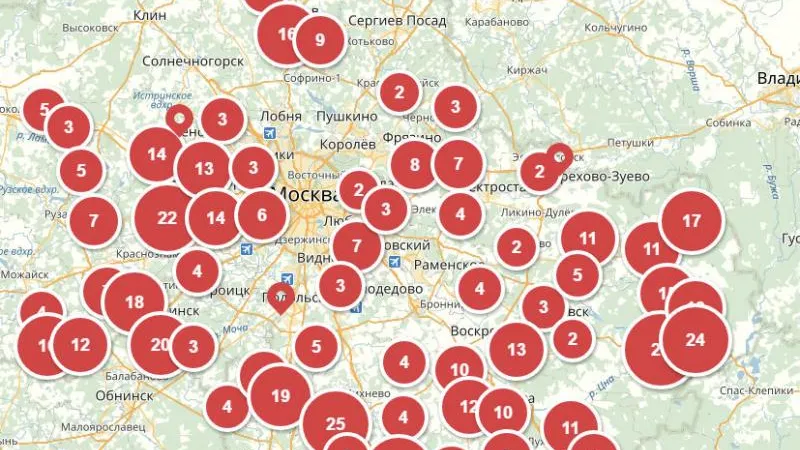 Родники Подмосковья для удобства жителей нанесли на карту